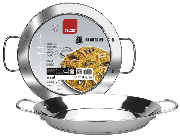 Paellera inoxidable PREMIER de Ibili