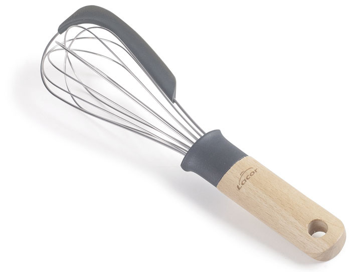 Batidor de silicona y madera UNITE de Lacor