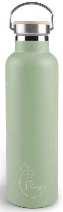 Botella inoxidable Flora de Lacor
