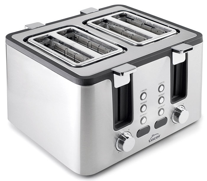 Tostadora SMART 4 ranuras de Lacor