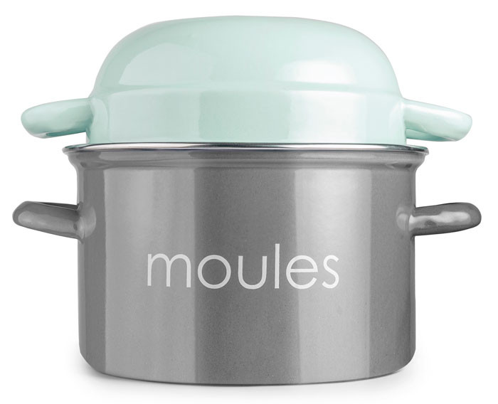 Olla para mejillones menta de Ibili