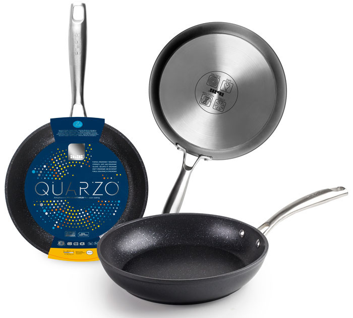 Sartén de aluminio fundido Quarzo de Ibili