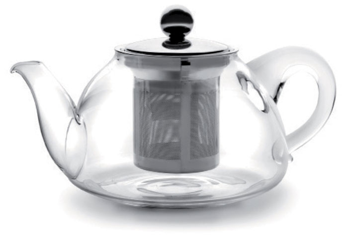 Tetera de cristal con filtro STOVE de Ibili