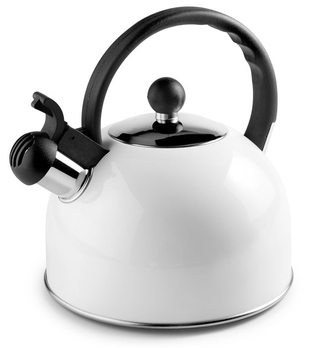 Cafetera silbante BLANCA de Ibili