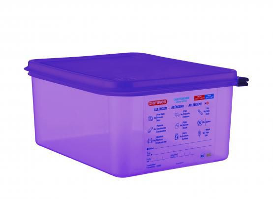 Pack Hermético antialérgeno GN 1/2 10L de Araven (6 pzas)