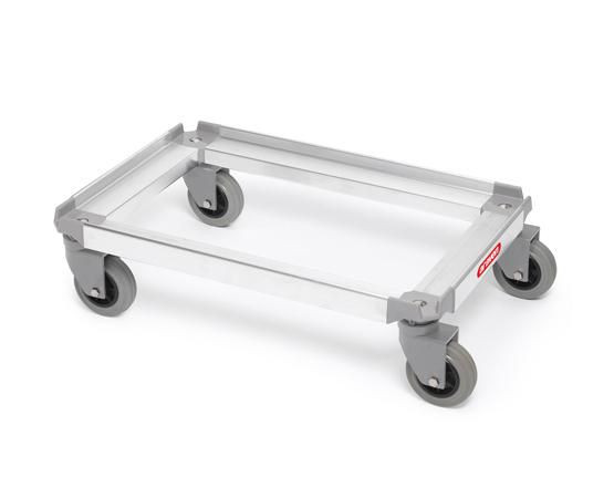 Plataforma con ruedas GN 2/1 aluminio de Araven