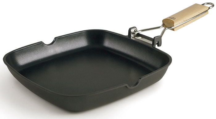 Sartén grill lisa SUA aluminio de Lacor