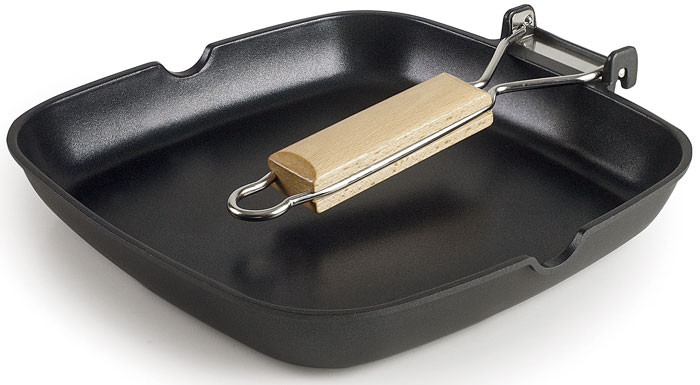 Sartén grill lisa SUA aluminio de Lacor