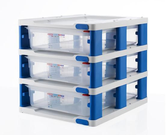 Torre para 3 cubetas GN 1/1 de Araven