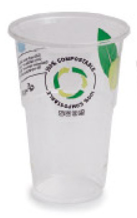 Pack vaso PLA compostable 500 ml de Betik (1000 pzas)