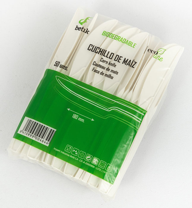 Pack cuchillo CPLA de Betik (1500 pzas)