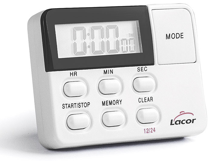 Reloj de cocina con alarma de Lacor