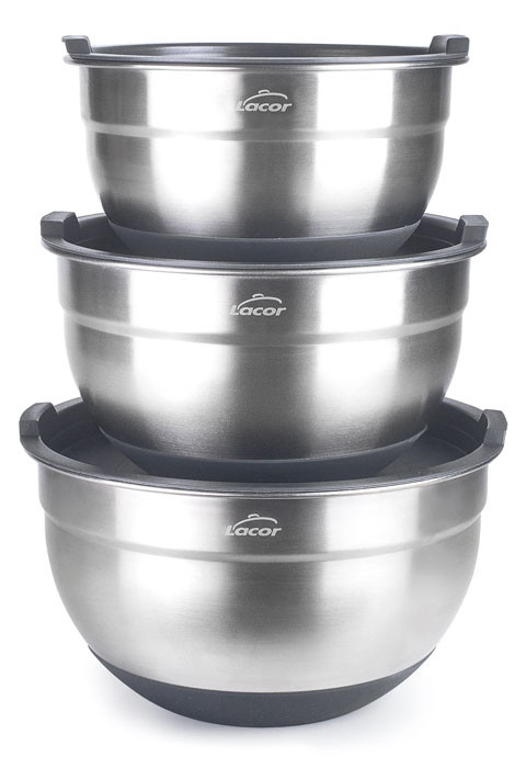 Pack de tres boles inox de Lacor