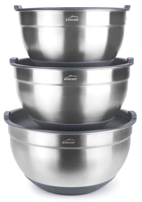 Pack de tres boles inox de Lacor