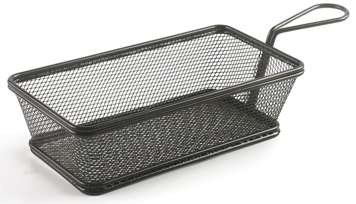 Cestillo rectangular BLACK de Lacor