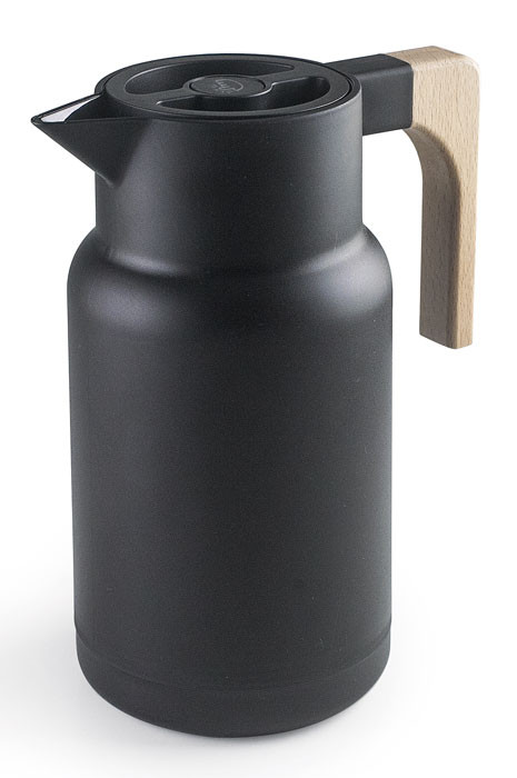 Jarra termo WOOD BLACK de Lacor