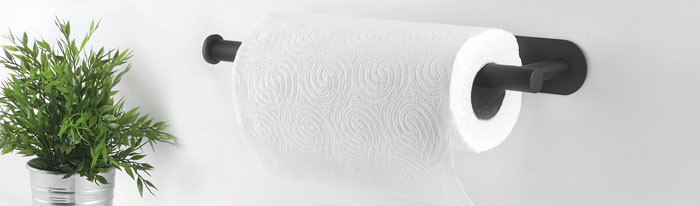 Portarrollos de cocina BLACK de Lacor