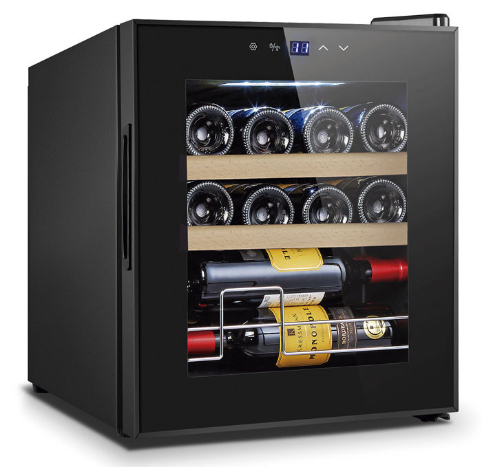 Armario refrigerador con compresor 12 botellas de Lacor