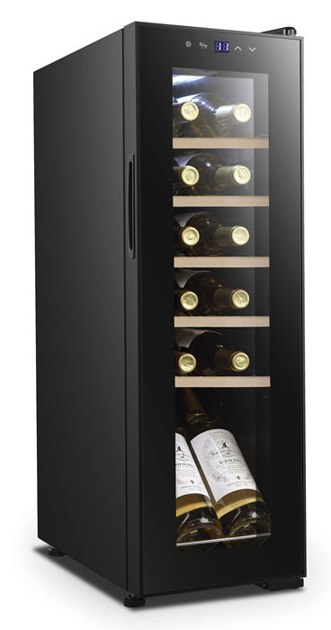 Armario refrigerador con compresor 12 botellas de Lacor
