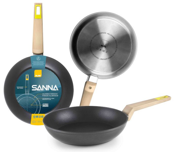 Sartén para inducción SANNA aluminio forjado de Ibili
