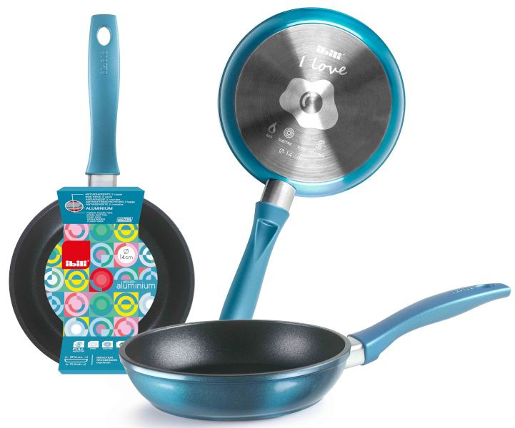 Sartén MINIALU BLUEBERRY aluminio de Ibili