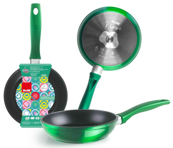Sartén MINIALU AVOCADO aluminio de Ibili