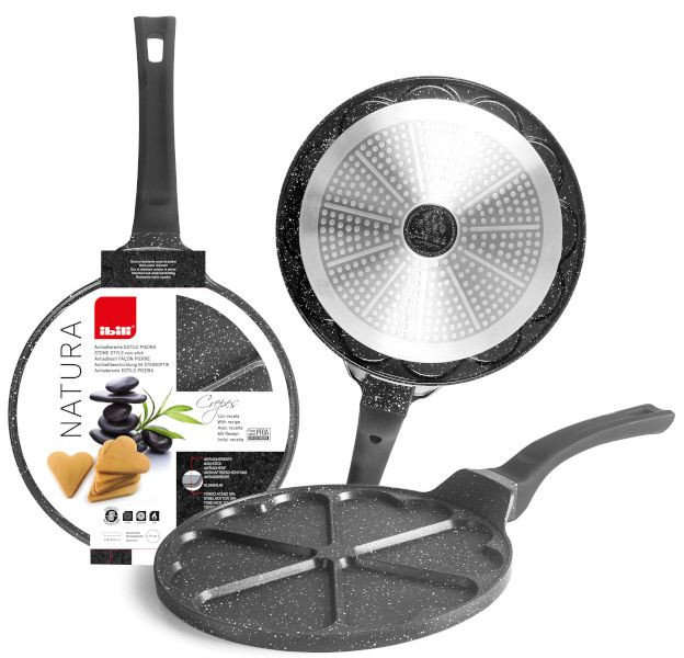 Crepera 6 minicrepes NATURA de Ibili