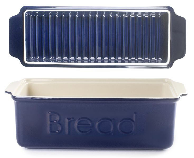 Molde para pan con tapa CERAMIC BURDEOS de Ibili