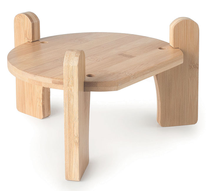 Soporte bambú para jarra dispensadora de Lacor