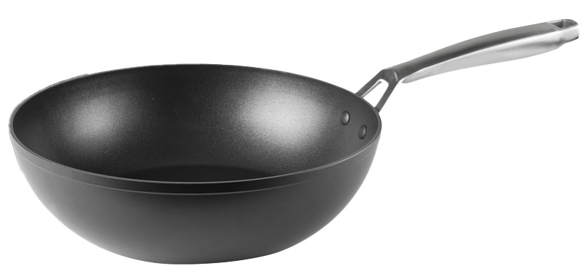 Wok TITAN aluminio fundido de Ibili