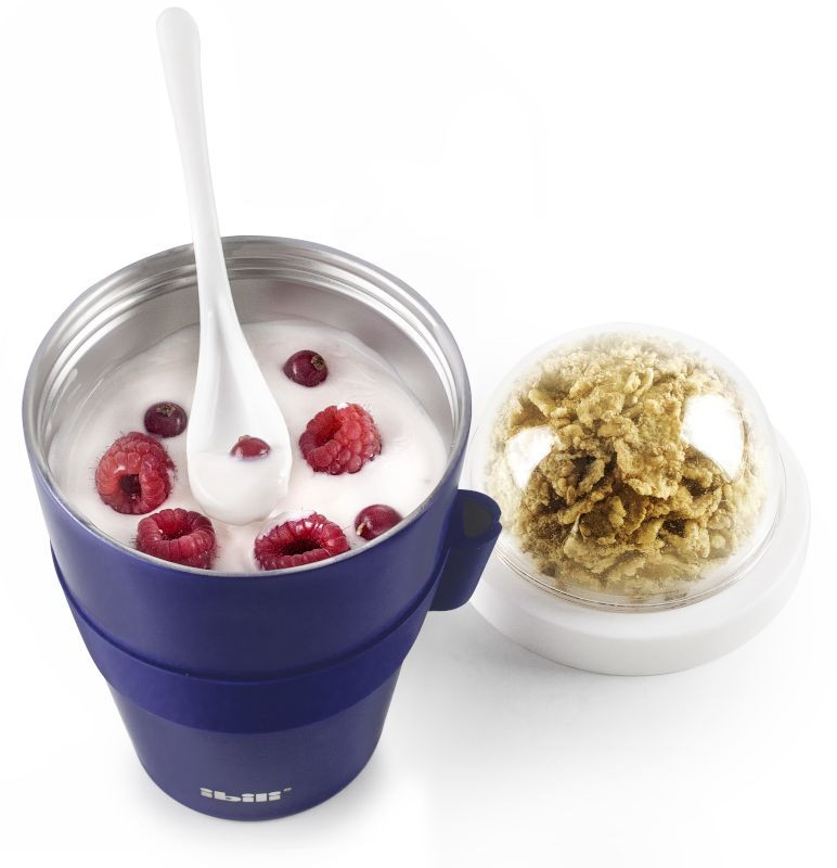 Vaso doble pared portayogur de Ibili