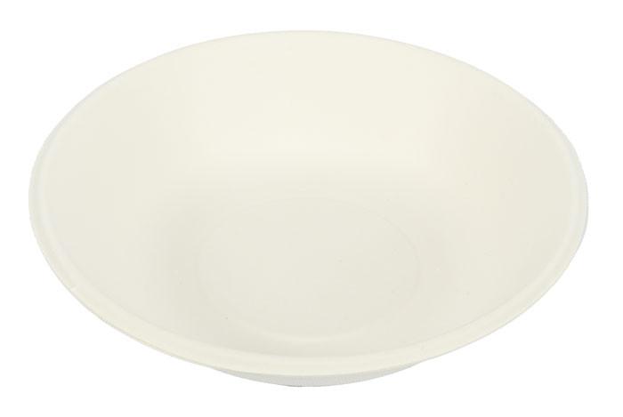 Pack plato hondo caña de azúcar blanco de Betik (800 pzas)