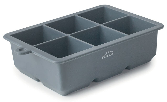 Cubitera con tapa ICE XL 6 cubitos de Lacor