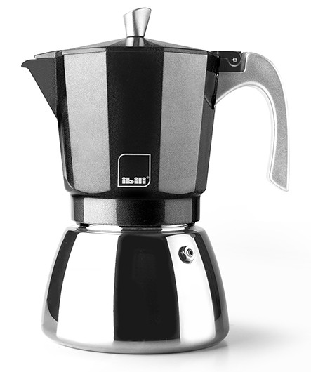 Cafetera express ELBA BLACK de Ibili