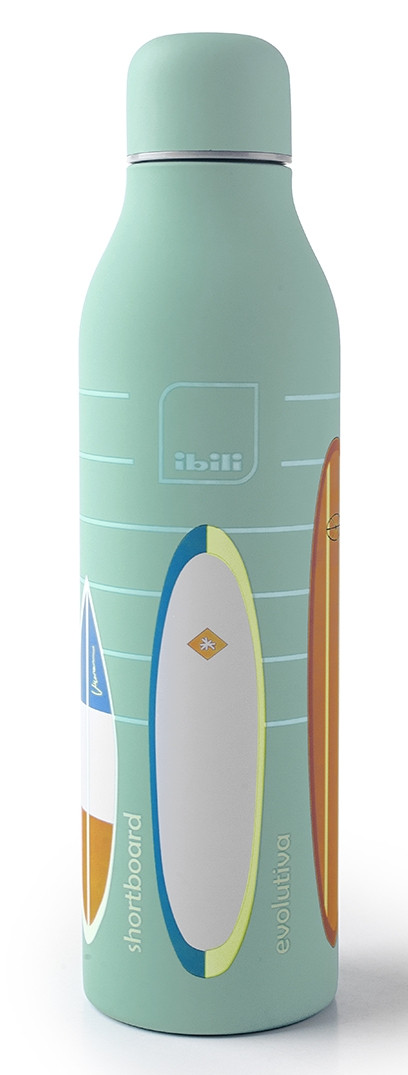 Botella termo inoxidable CANVAS de Ibili