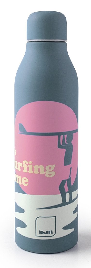 Botella termo inoxidable SURF LEASH de Ibili