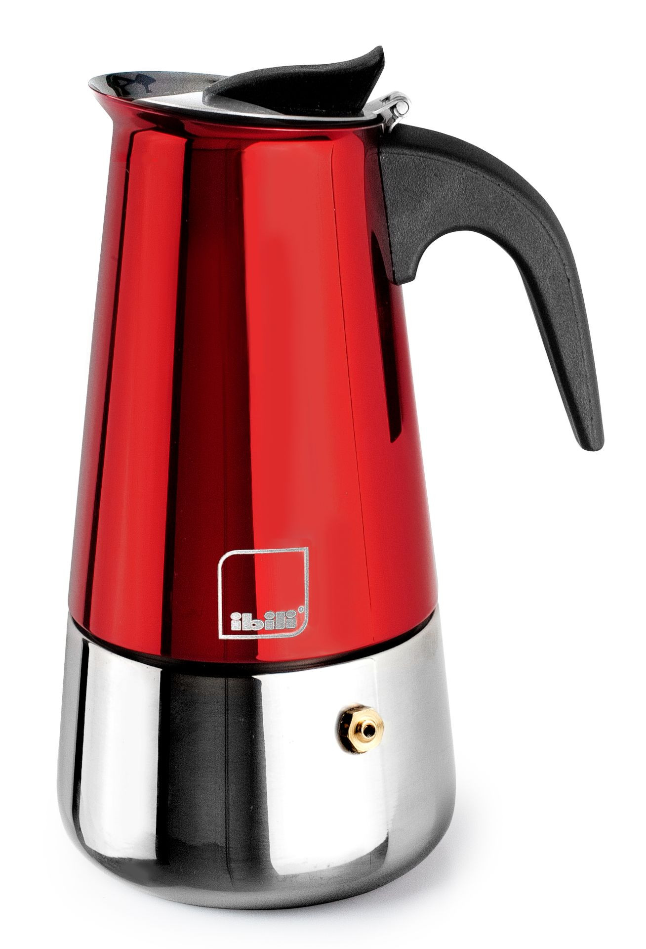 Cafetera express ROSSO acero 18/10 de Ibili