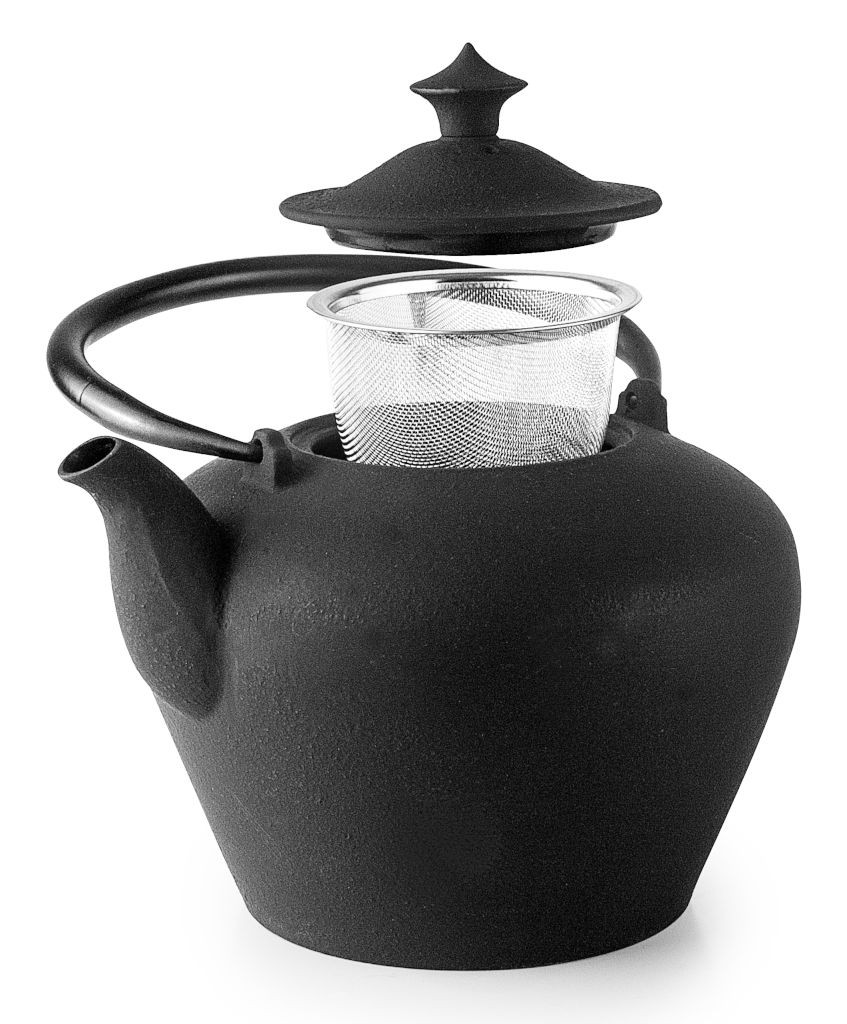 Tetera de hierro fundido LAMAM 1.1 L de Ibili