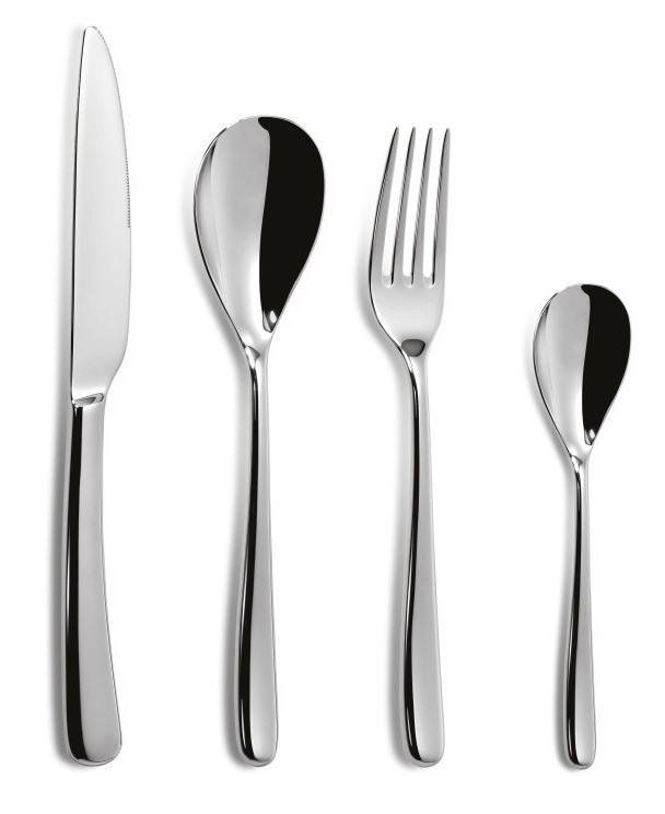 Estuche 24 piezas cubertería DALIA acero 18/10 8 mm de Comas
