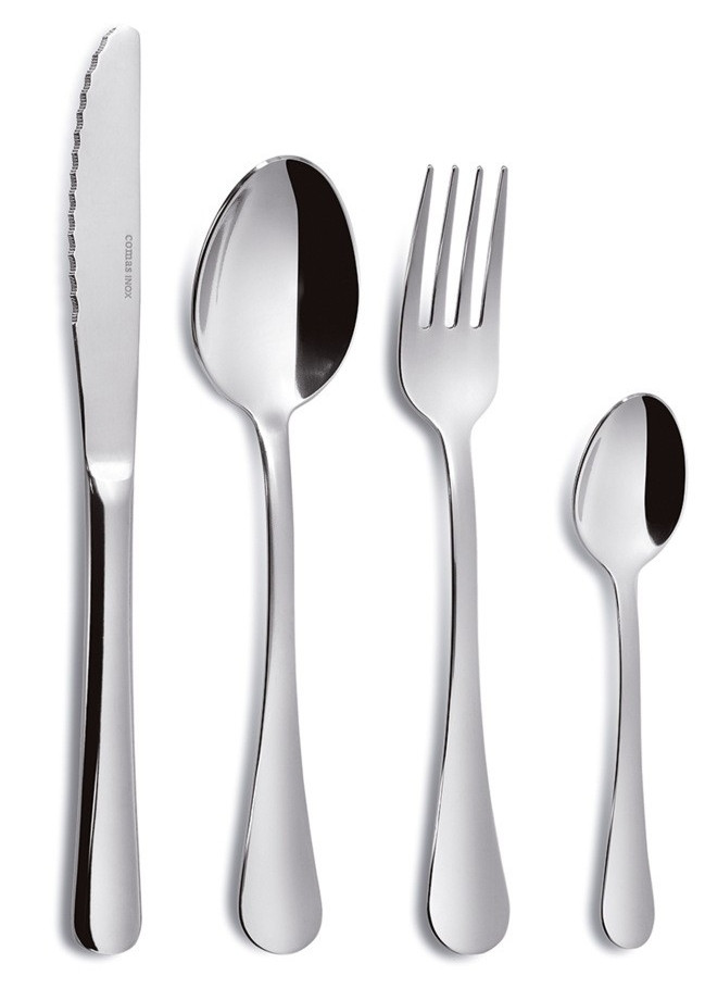 Estuche 24 piezas cubertería NORTH S acero 18/10 2 mm de Comas