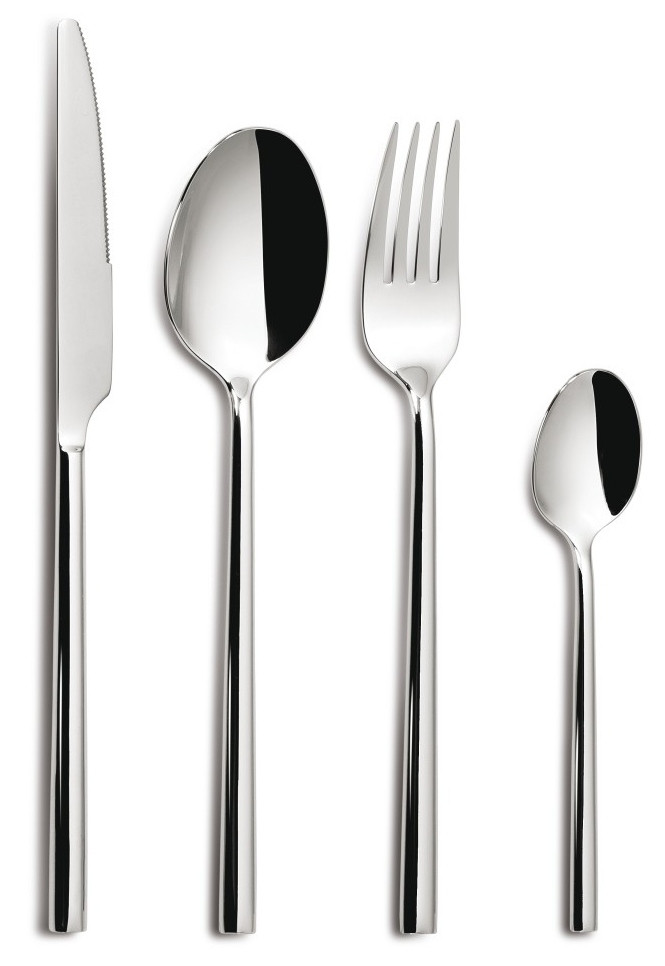 Estuche 24 piezas cubertería DALIA acero 18/10 8 mm de Comas