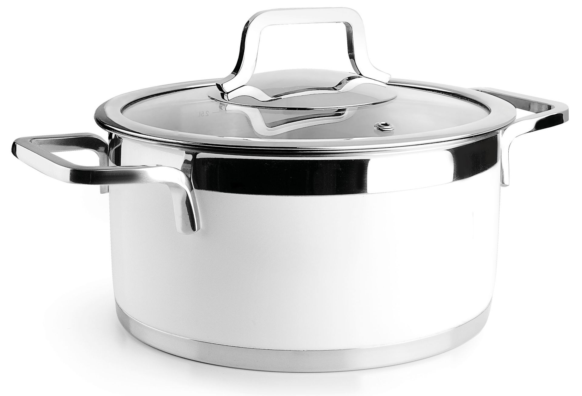 Cacerola BUFFET WHITE acero 18/10 de Lacor