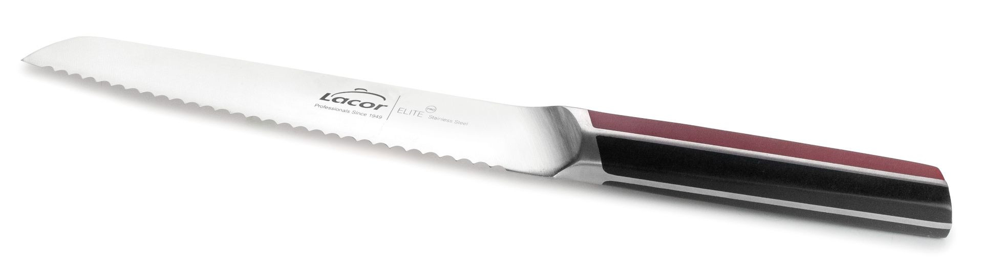 Cuchillo pan ELITE inoxidable de Lacor