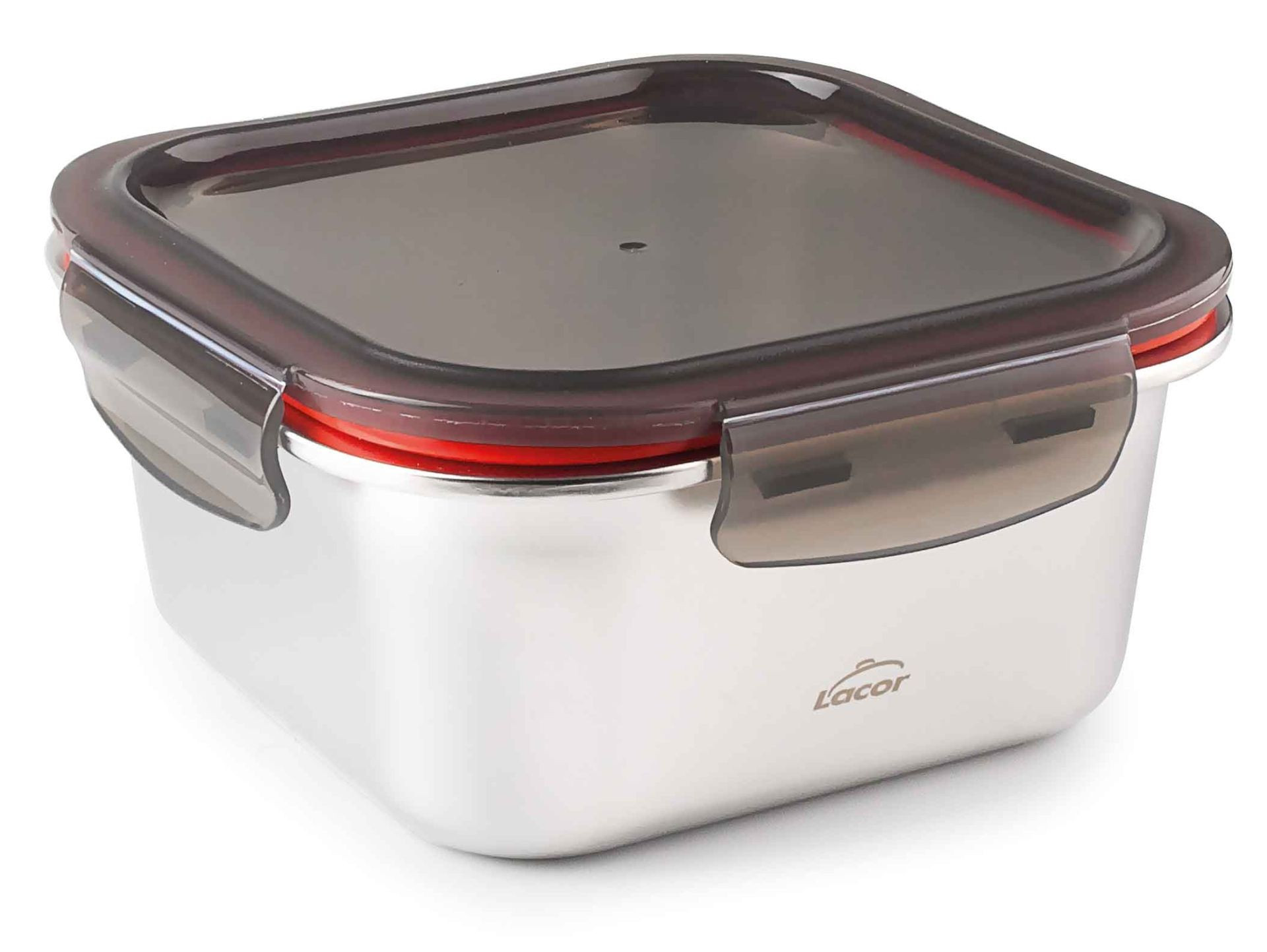 Recipiente cuadrado ECOINOX acero 18/10 de Lacor