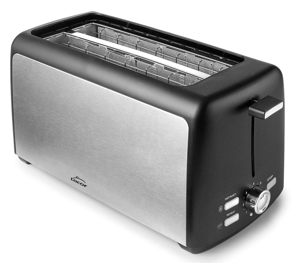 Tostadora LONG doble ranura 1400W de Lacor