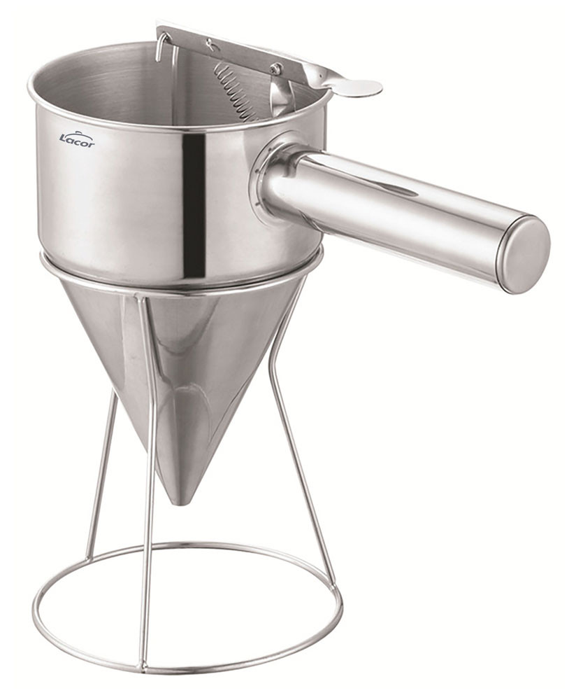 LACOR dosificador embudo inoxidable con soporte 1.25 L