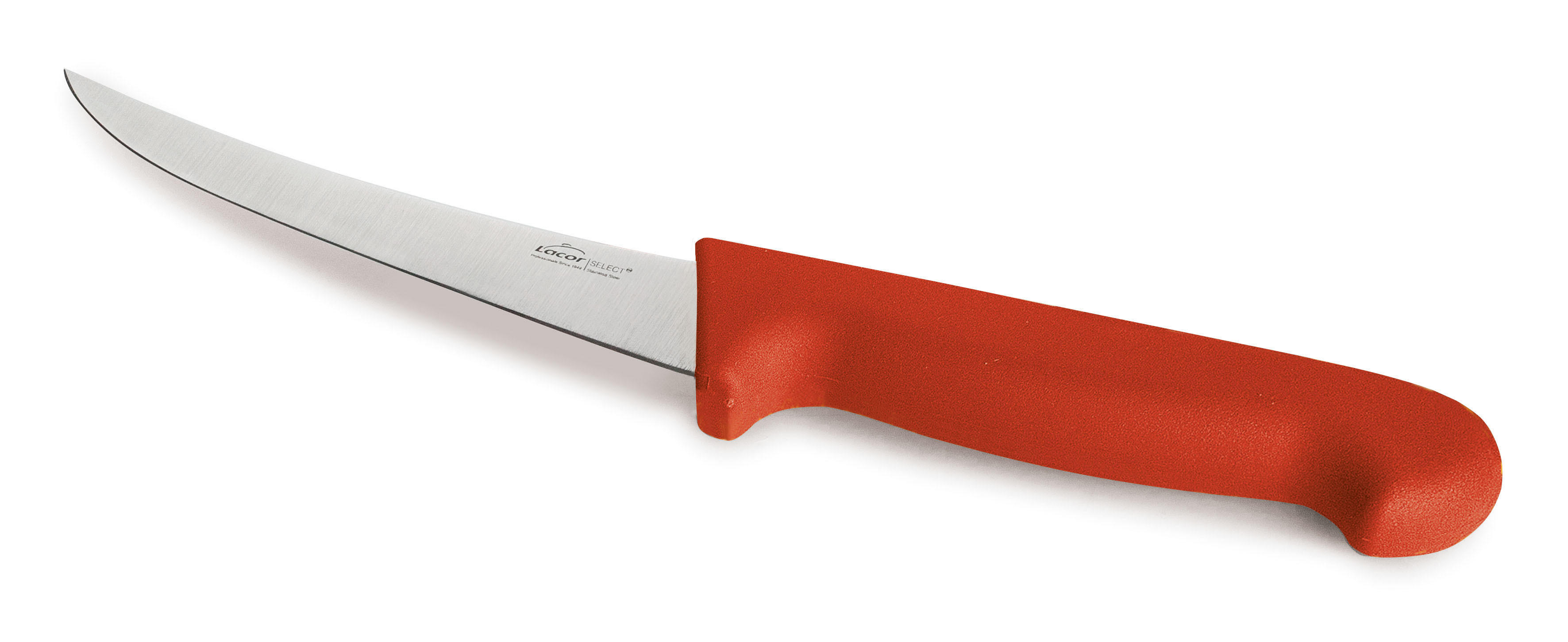 LACOR cuchillo deshuesador SELECT CARNE ROJA acero inoxidable y TPV