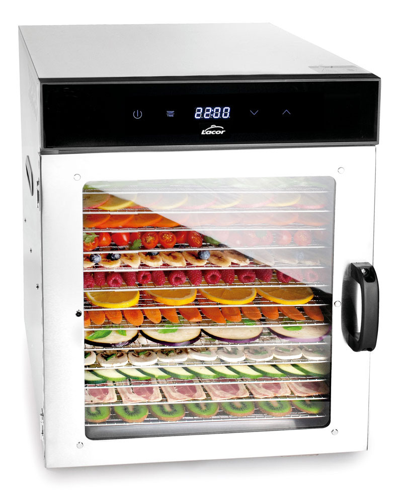 LACOR deshidratador de alimentos DRY acero 18/10 uso profesional
