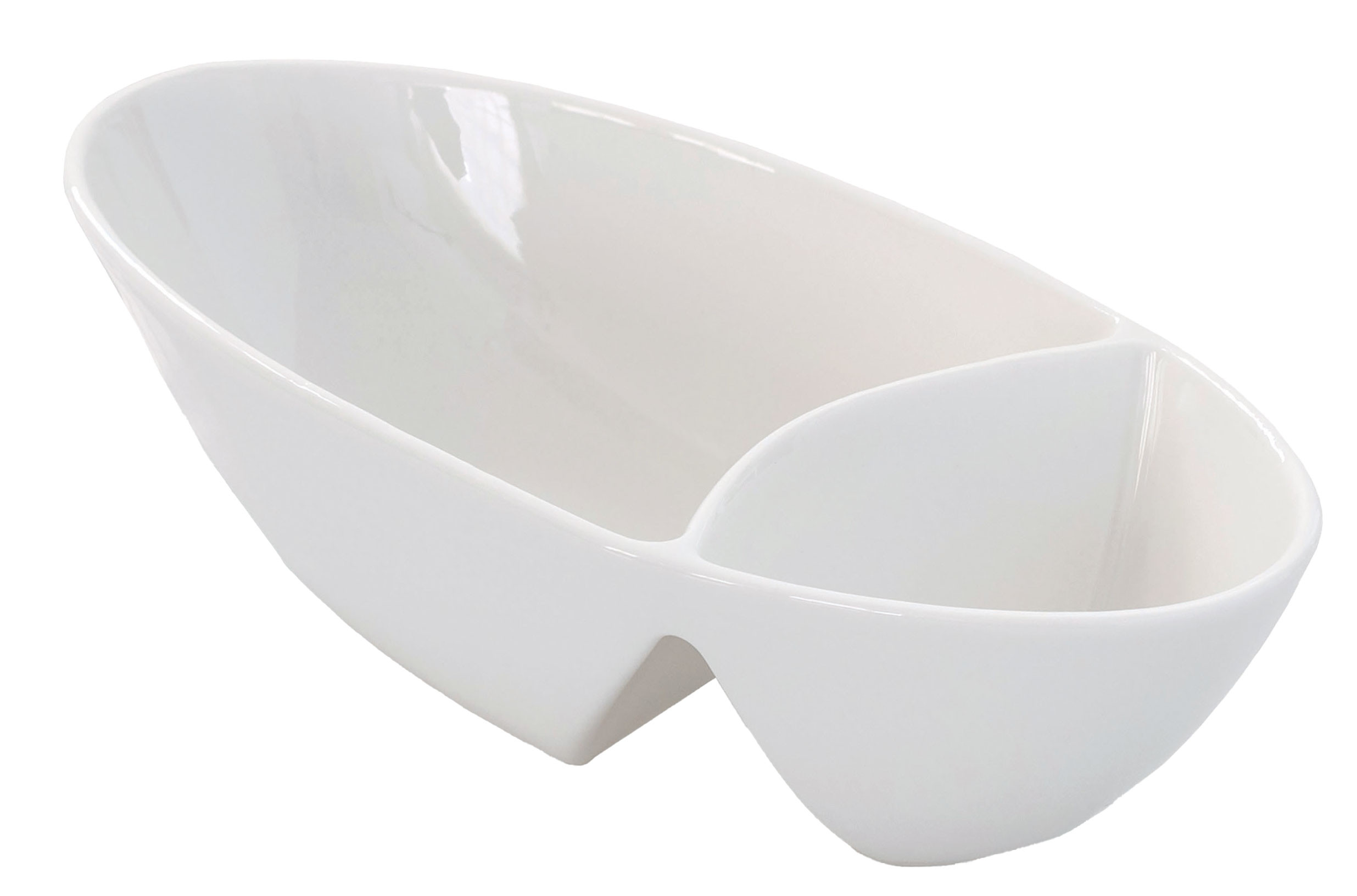 LACOR bandeja de presentación OLIVE porcelana 19x9 cm 61244