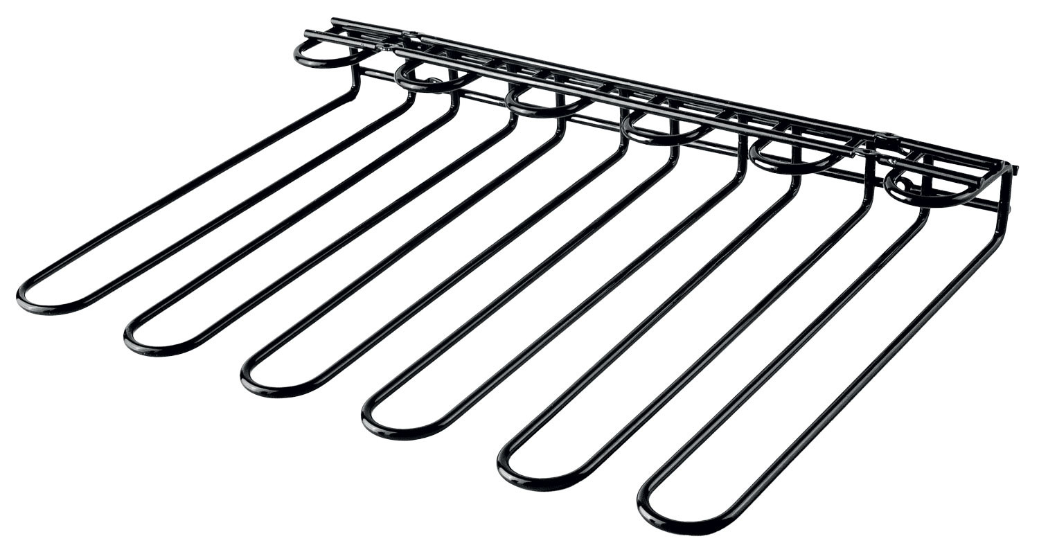 LACOR soporte para copas DUE BLACK para hostelería profesional